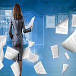 What does digital document management do for Banking?